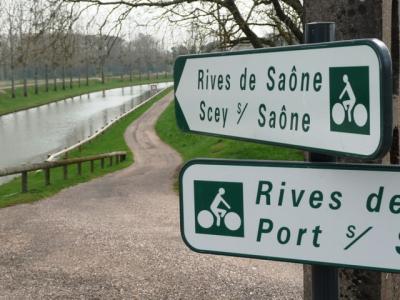 Die Ufer der Saône
