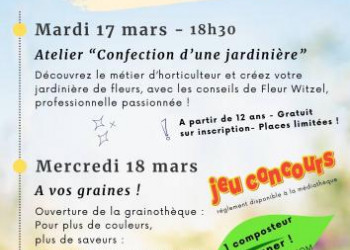 Cultivons le Printemps à la médiathèque