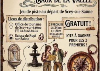 Grand jeu de piste gratuit "Le secret des eaux de la Vall�e"