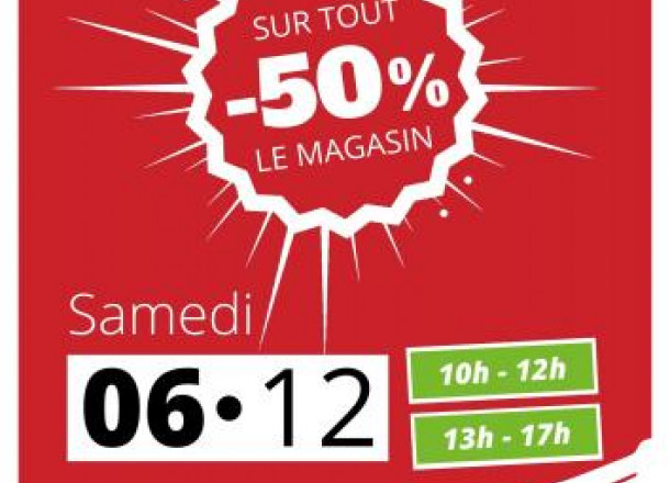 Grande Braderie de Noël à la ressourcerie