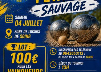 Tournoi de p�tanque sauvage 