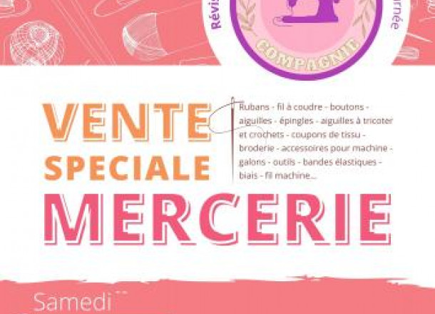 Vente sp�ciale mercerie